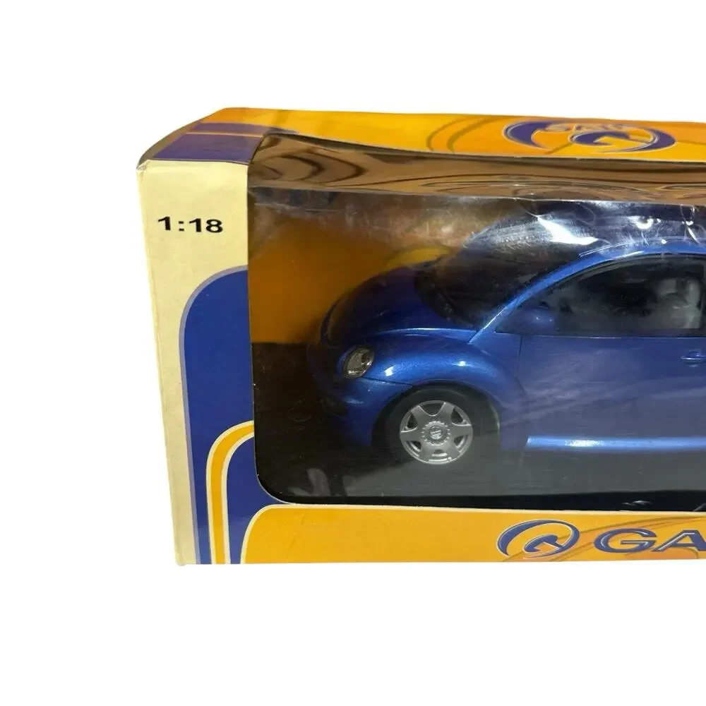 VW New Beetle Coupe '98 Gateway Global LTD Die‎ Cast Car 1:18 Scale Blue 8.5